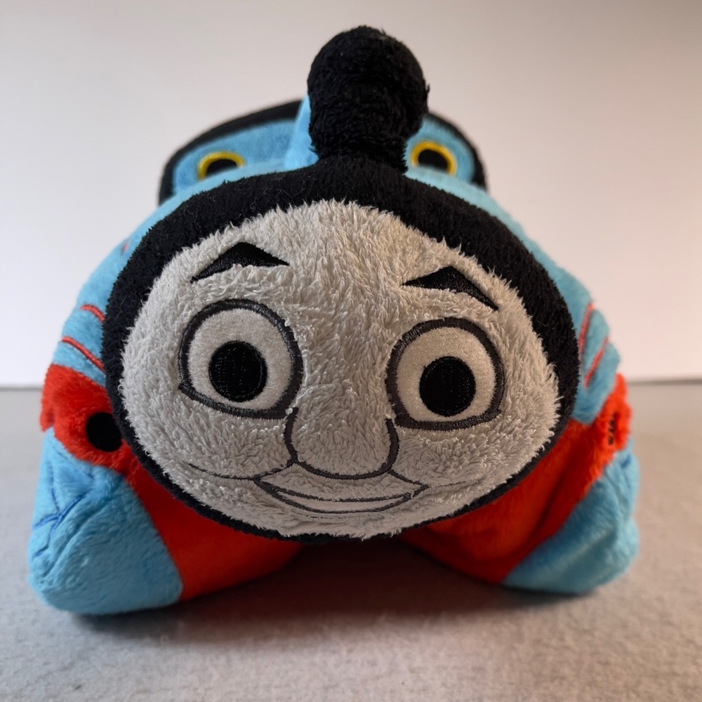 Pillow Pets Thomas & Friends Plush Engine in Blue, Red and Black Pillow Plush